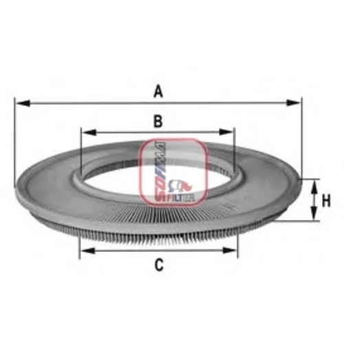 Vzduchový filter SOFIMA S 4120 A
