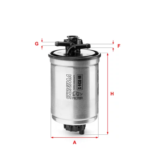 Palivový filter SOFIMA S 4430 NR