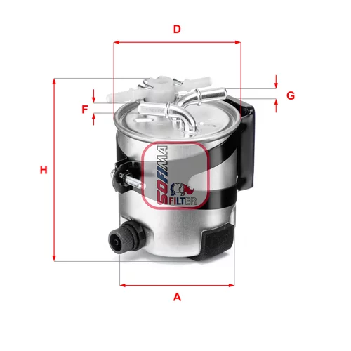 Palivový filter SOFIMA S 5418 GC