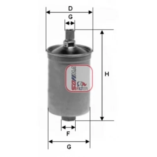Palivový filter SOFIMA S 1503 B