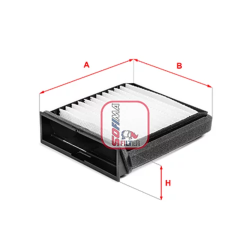 Filter vnútorného priestoru SOFIMA S 3404 C
