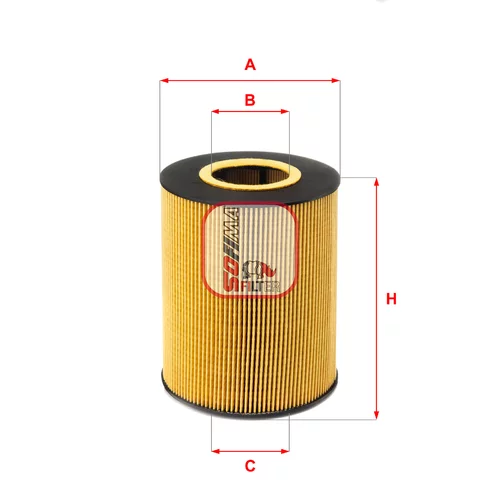 Olejový filter SOFIMA S 5016 PE