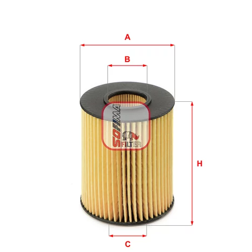 Olejový filter SOFIMA S 5077 PE