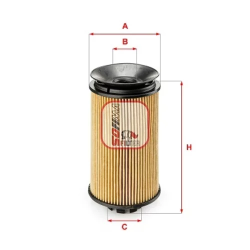 Olejový filter SOFIMA S 5092 PE