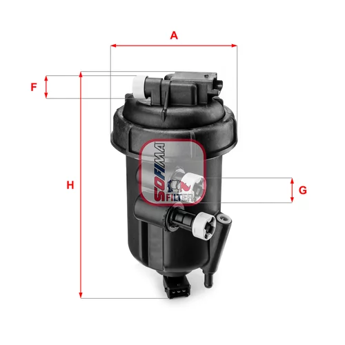 Palivový filter SOFIMA S 5108 GC