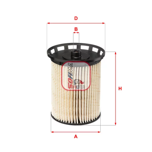 Palivový filter SOFIMA S 6129 NE