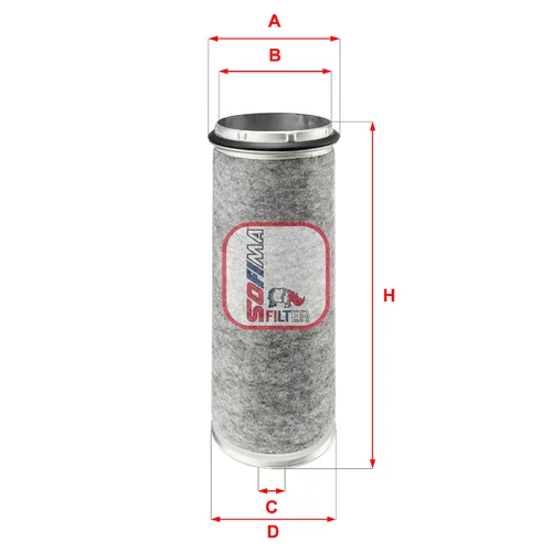 Vzduchový filter SOFIMA S 7288 A