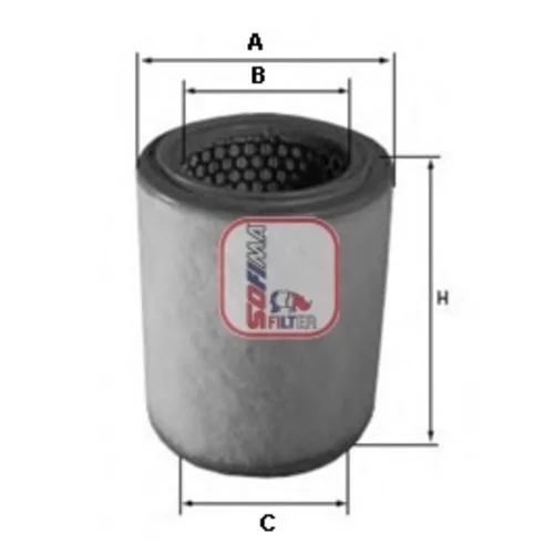 Vzduchový filter SOFIMA S 7592 A