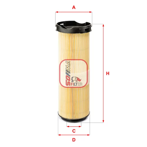 Vzduchový filter SOFIMA S 7A51 A