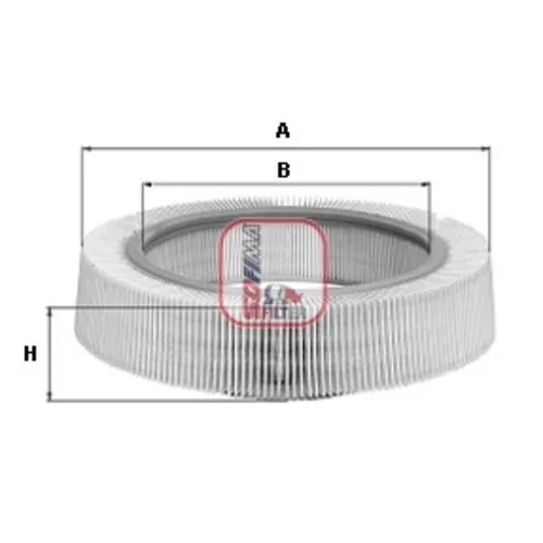 Vzduchový filter SOFIMA S 8340 A