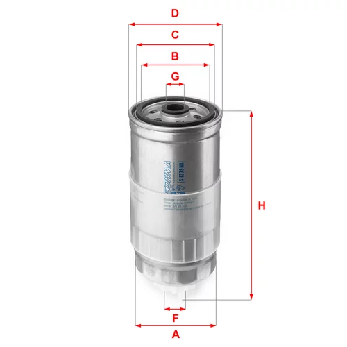 Palivový filter SOFIMA S 1379 NR