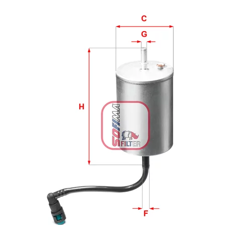 Palivový filter SOFIMA S 1A06 B