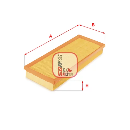 Vzduchový filter SOFIMA S 3718 A