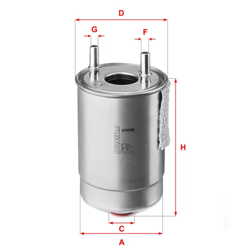 Palivový filter SOFIMA S 4147 NR