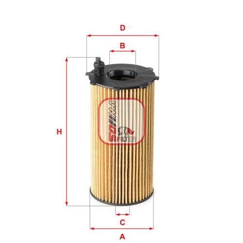 Olejový filter SOFIMA S 5167 PE