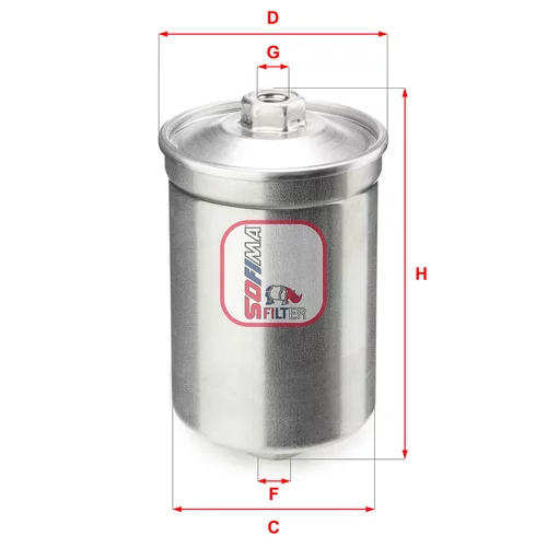 Palivový filter SOFIMA S 1502 B