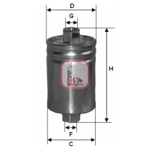 Palivový filter SOFIMA S 1589 B