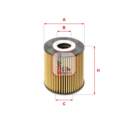 Olejový filter SOFIMA S 5052 PE