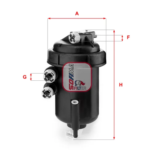 Palivový filter SOFIMA S 5127 GC
