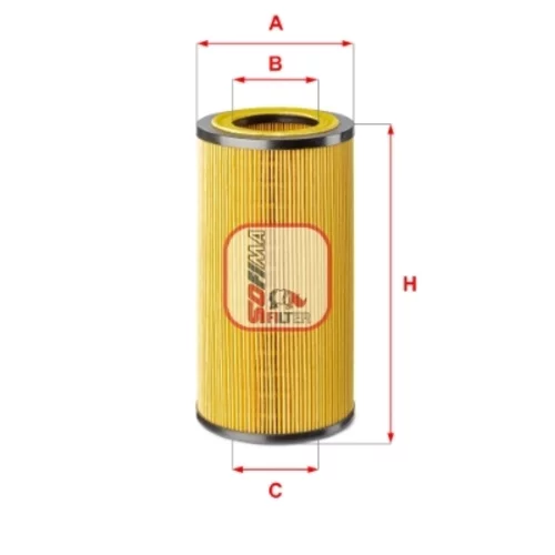 Hydraulický filter automatickej prevodovky SOFIMA S 5234 PE
