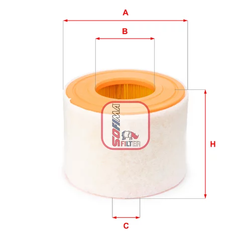 Vzduchový filter SOFIMA S 7A54 A