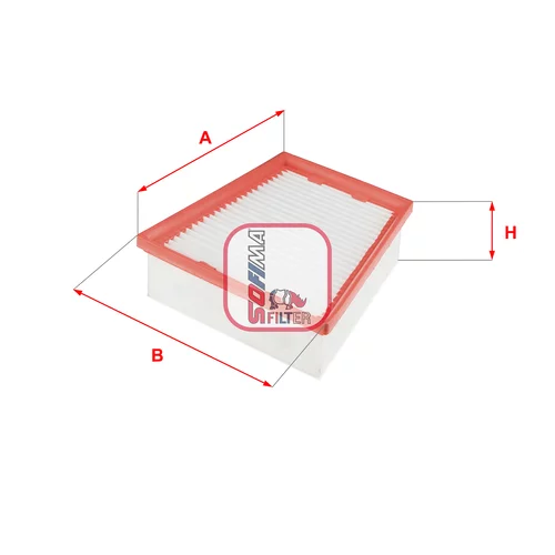 Vzduchový filter SOFIMA S 3687 A