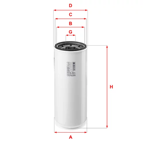 Palivový filter SOFIMA S 4120 NR