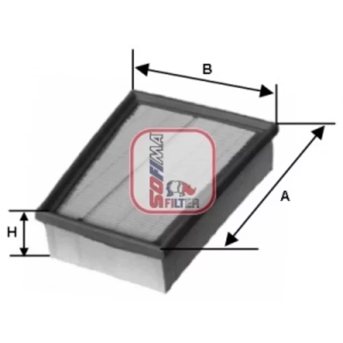 Vzduchový filter SOFIMA S 4510 A