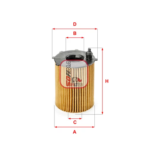 Olejový filter SOFIMA S 5187 PE