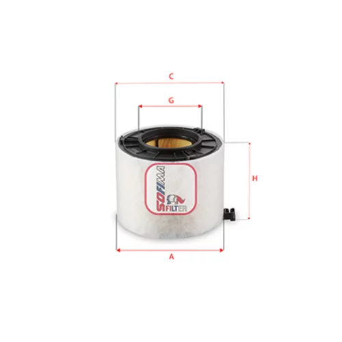 Vzduchový filter SOFIMA S 7G31 A