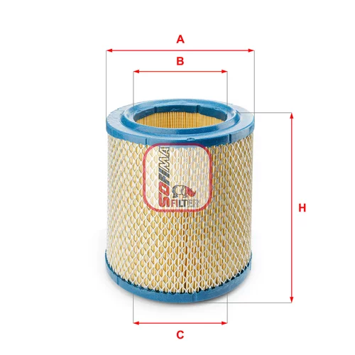 Vzduchový filter SOFIMA S 1506 A