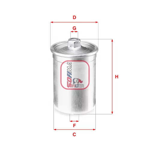 Palivový filter SOFIMA S 1506 B