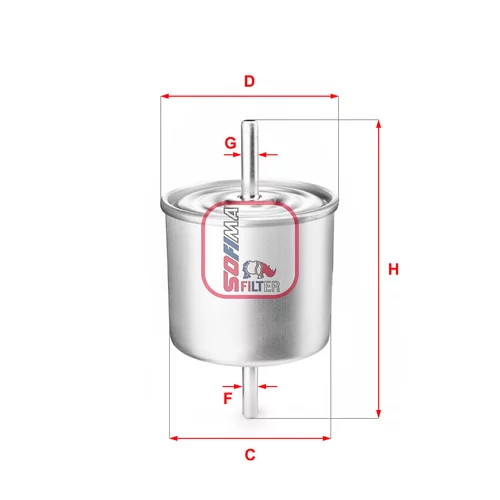 Palivový filter SOFIMA S 1514 B