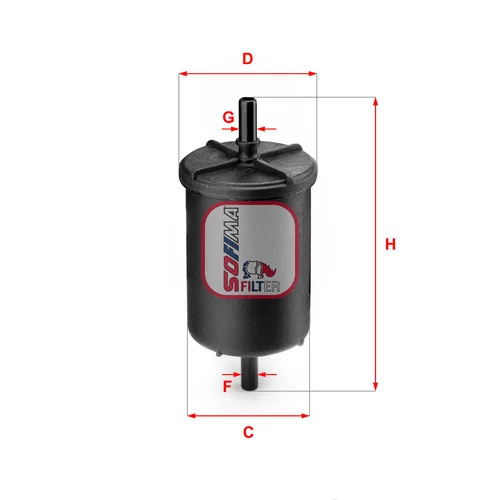Palivový filter SOFIMA S 1948 B