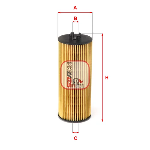 Olejový filter SOFIMA S 5204 PE