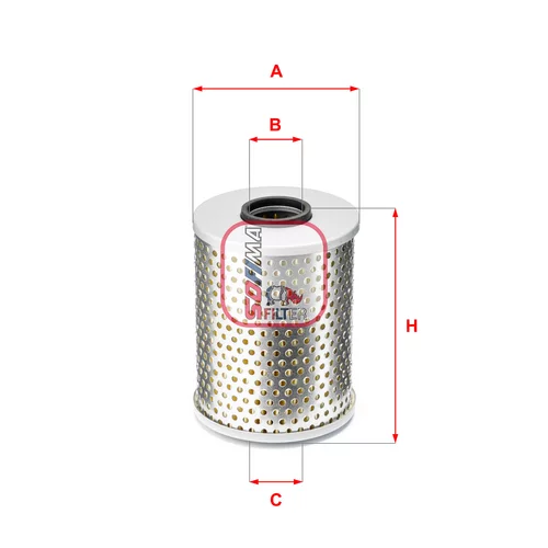 Olejový filter SOFIMA S 5548 PO