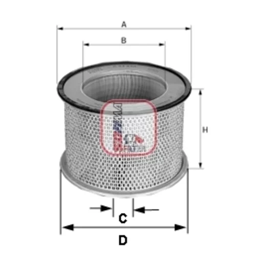 Vzduchový filter SOFIMA S 7032 A
