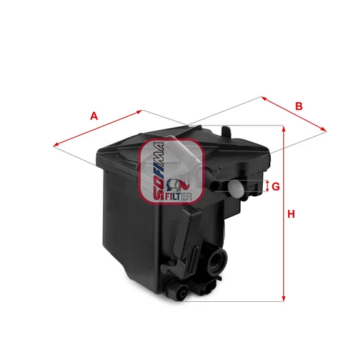 Palivový filter SOFIMA S 7420 NR