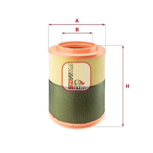 Vzduchový filter SOFIMA S 7A03 A