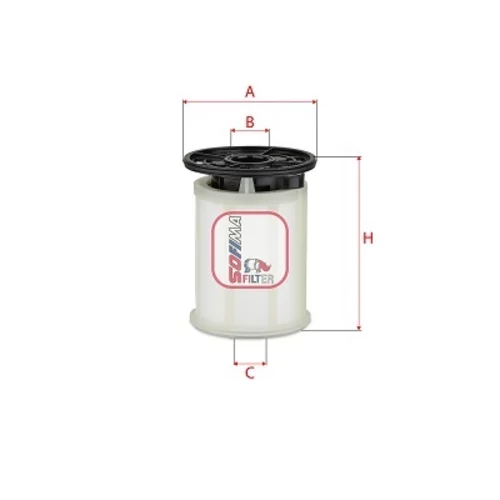 Palivový filter SOFIMA S H2O6 NE