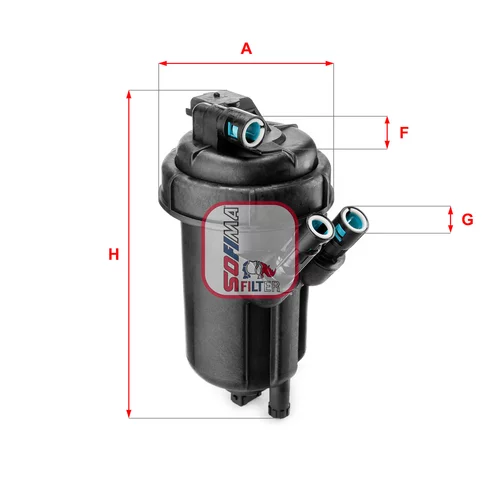 Palivový filter SOFIMA S 1141 GC