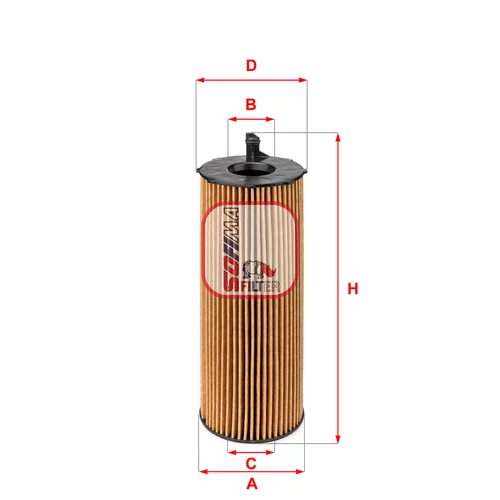 Olejový filter SOFIMA S 5068 PE