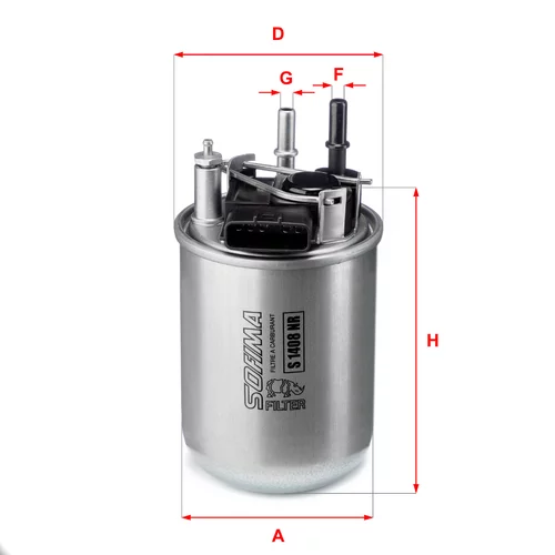 Palivový filter SOFIMA S 1408 NR