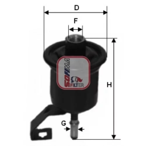 Palivový filter SOFIMA S 1776 B