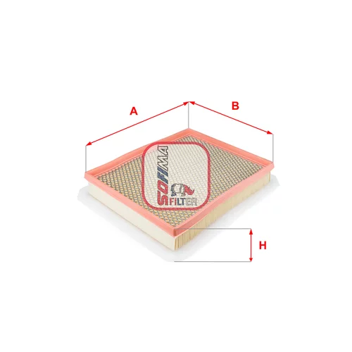 Vzduchový filter SOFIMA S 3258 A