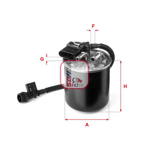Palivový filter SOFIMA S 4149 NR
