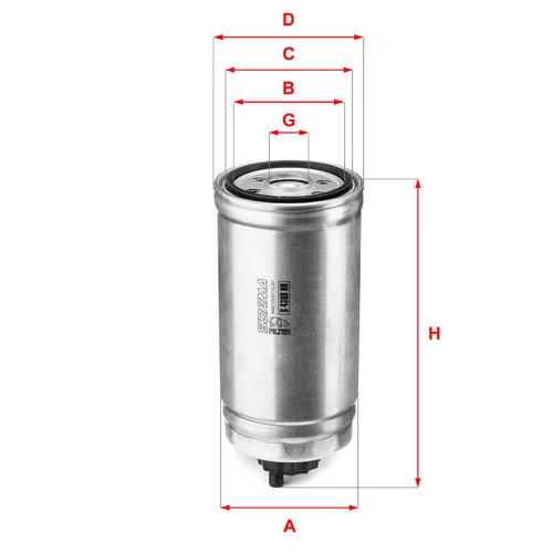 Palivový filter SOFIMA S 4399 NR