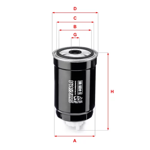 Palivový filter SOFIMA S 4439 NR