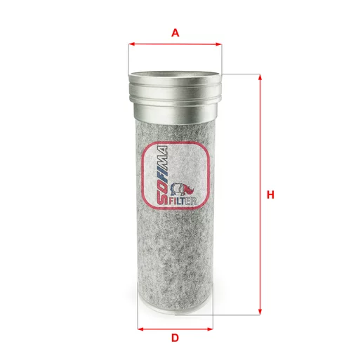 Filter sekundárneho vzduchu SOFIMA S 7484 A
