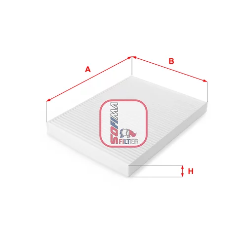 Filter vnútorného priestoru SOFIMA S 3006 C